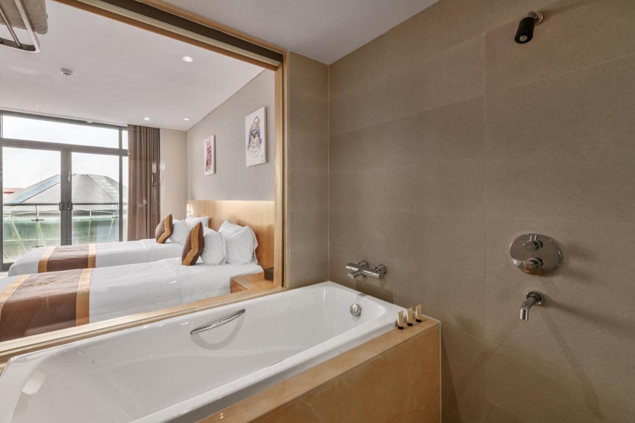 Phòng Premium 2 Giường Đơn có Ban công