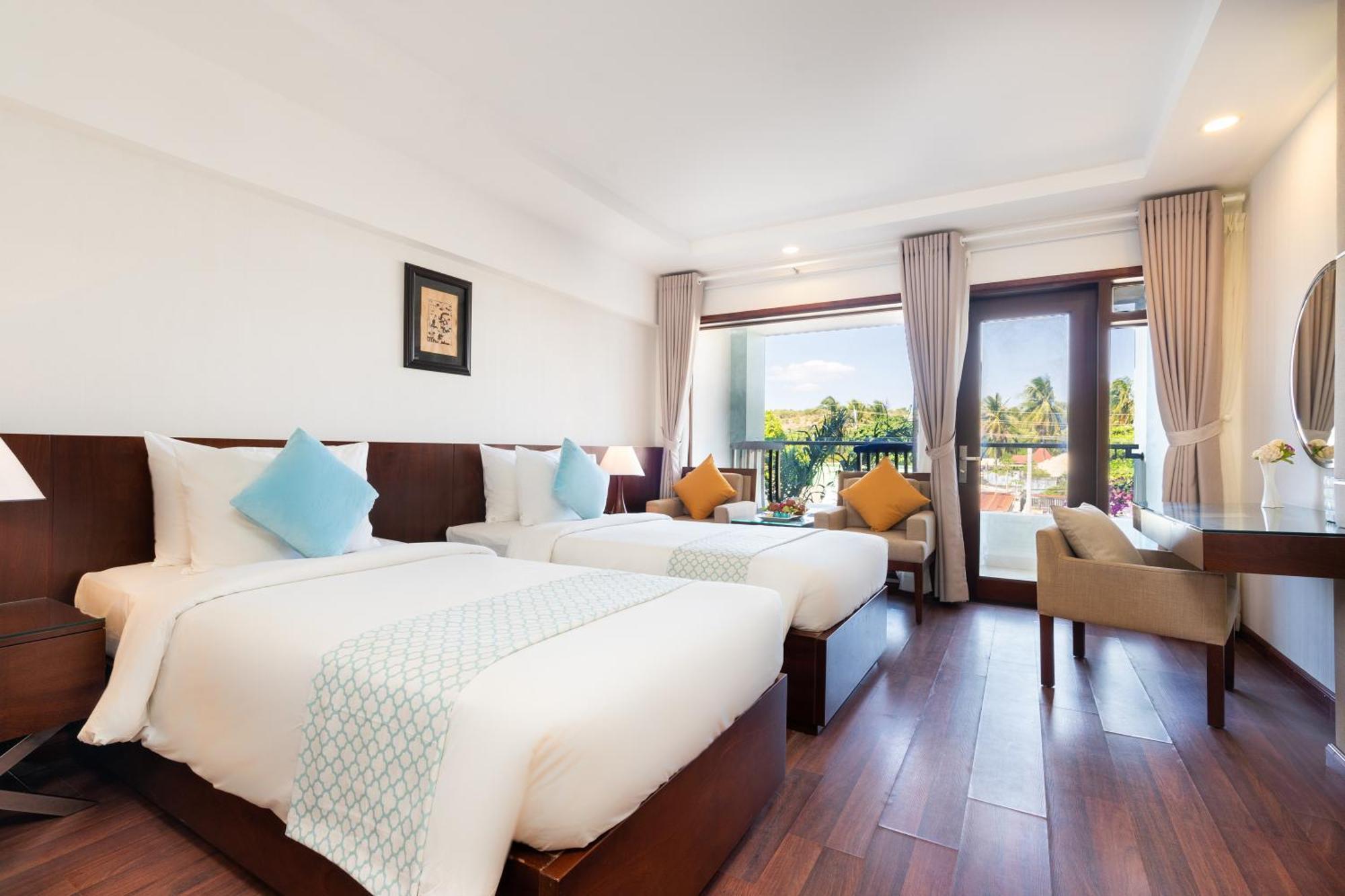 Phòng Superior 2 giường đơn nhìn ra cảnh thành phố